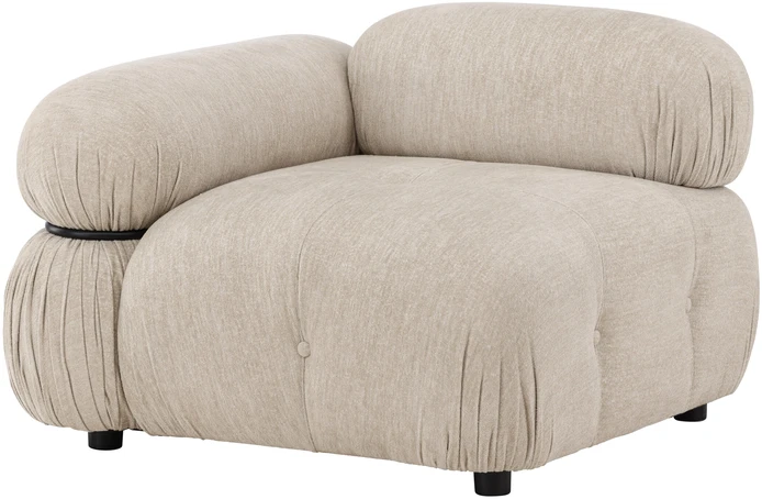 Venture Design Modulinė sofa Mika kampinė 68x64 cm smėlio spalvos