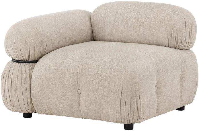 Venture Design Modulinė sofa Mika kampinė 68x64 cm smėlio spalvos