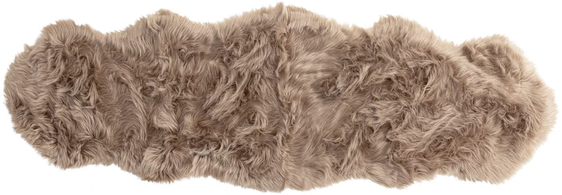 Venture Design Netikra kailinė antklodė, Katy poliesteris, 180x55 cm, ruda