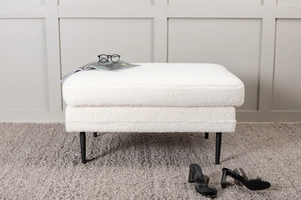 Venture Design Otomano, Boom, 90x70 cm, Balta