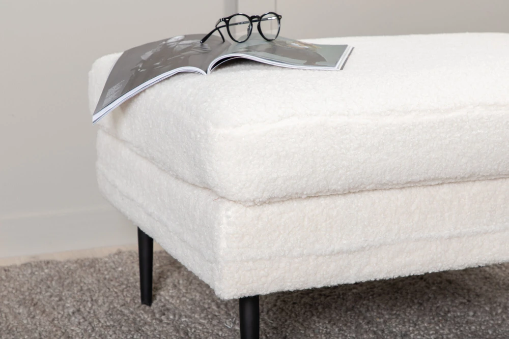 Venture Design Otomano, Boom, 90x70 cm, Balta