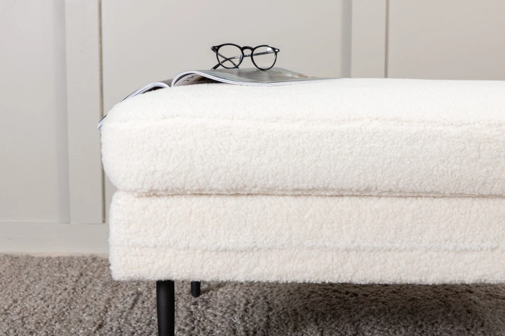 Venture Design Otomano, Boom, 90x70 cm, Balta