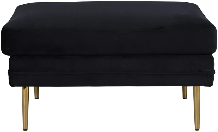 Venture Design Otomano, Boom, 90x70x49 cm, Juoda