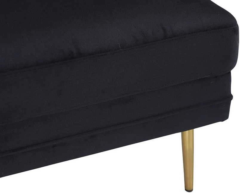 Venture Design Otomano, Boom, 90x70x49 cm, Juoda