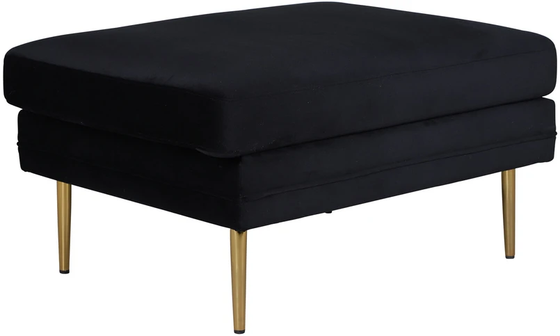 Venture Design Otomano, Boom, 90x70x49 cm, Juoda