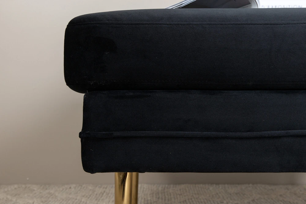 Venture Design Otomano, Boom, 90x70x49 cm, Juoda