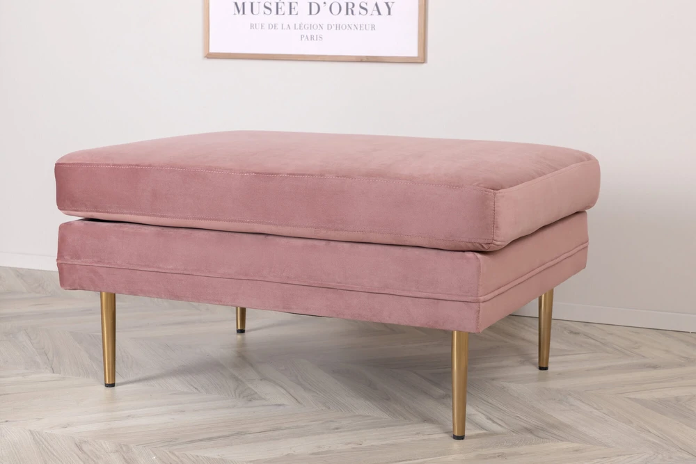 Venture Design Otomano, Boom, 90x70x49 cm, Rožinis