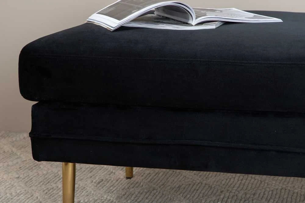 Venture Design Otomano, Boom, 90x70x49 cm, Juoda