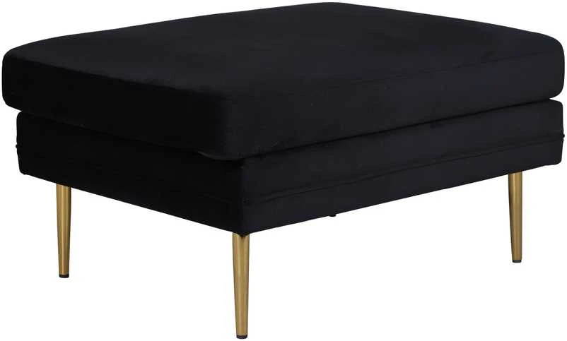 Venture Design Otomano, Boom, 90x70x49 cm, Juoda