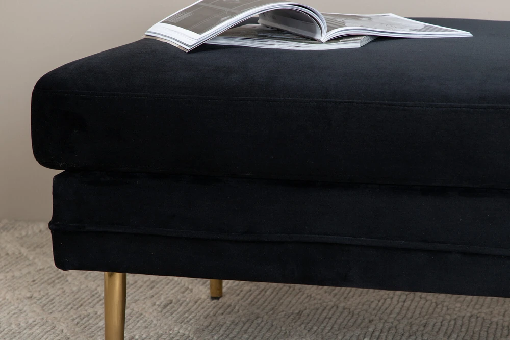 Venture Design Otomano, Boom, 90x70x49 cm, Juoda