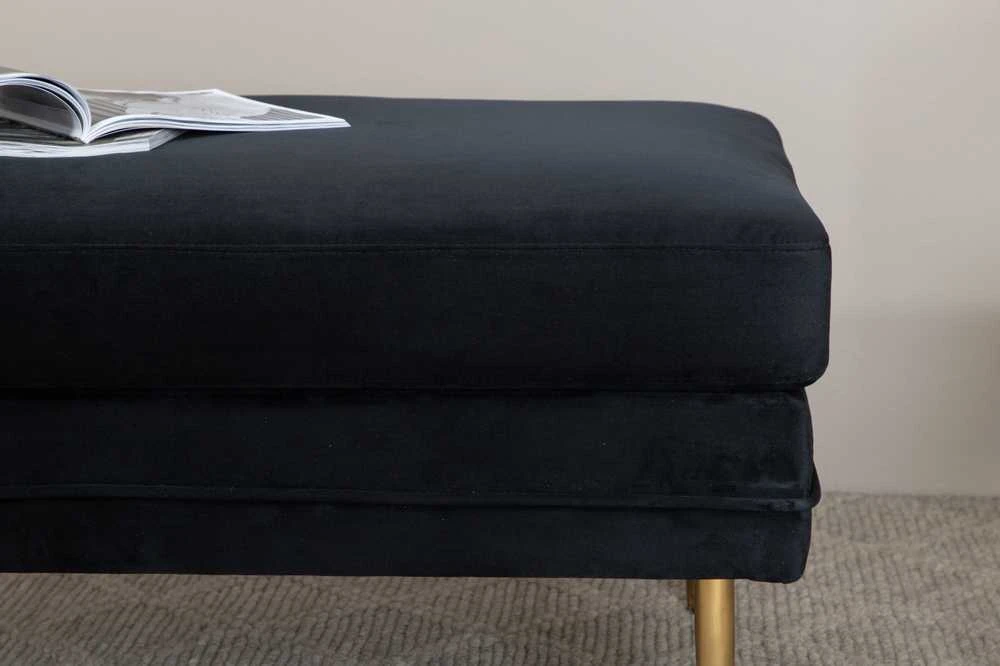 Venture Design Otomano, Boom, 90x70x49 cm, Juoda