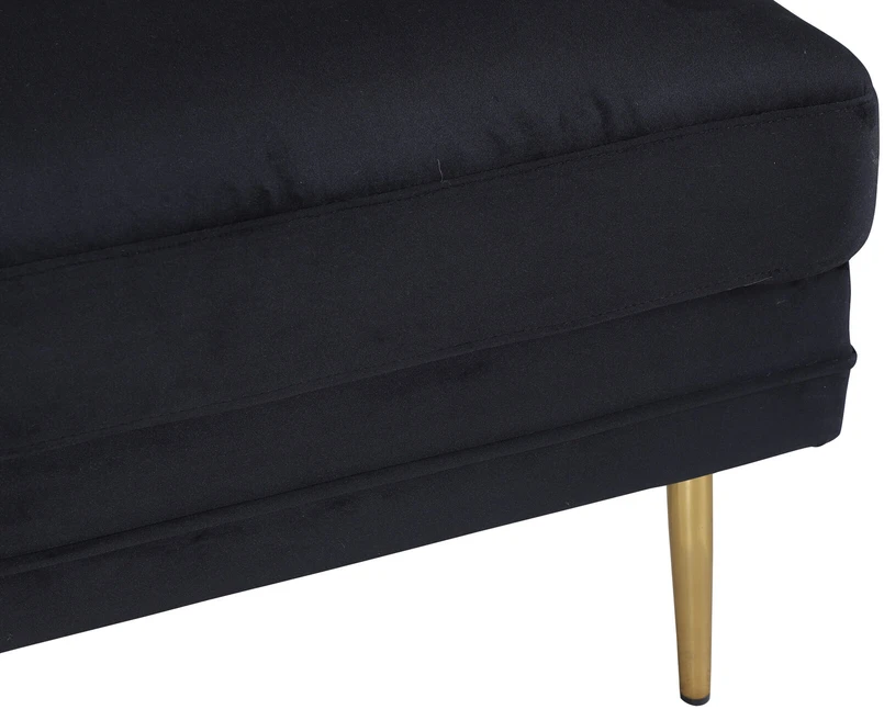 Venture Design Otomano, Boom, 90x70x49 cm, Juoda