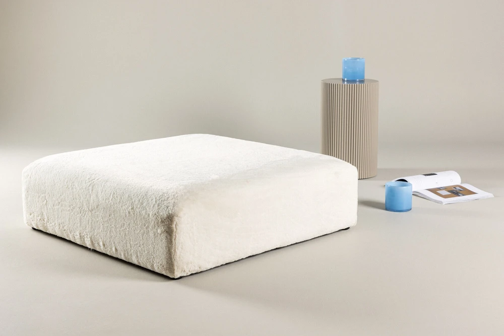 Venture Design Otomano, Davie, 100x100x30 cm, Bėžis