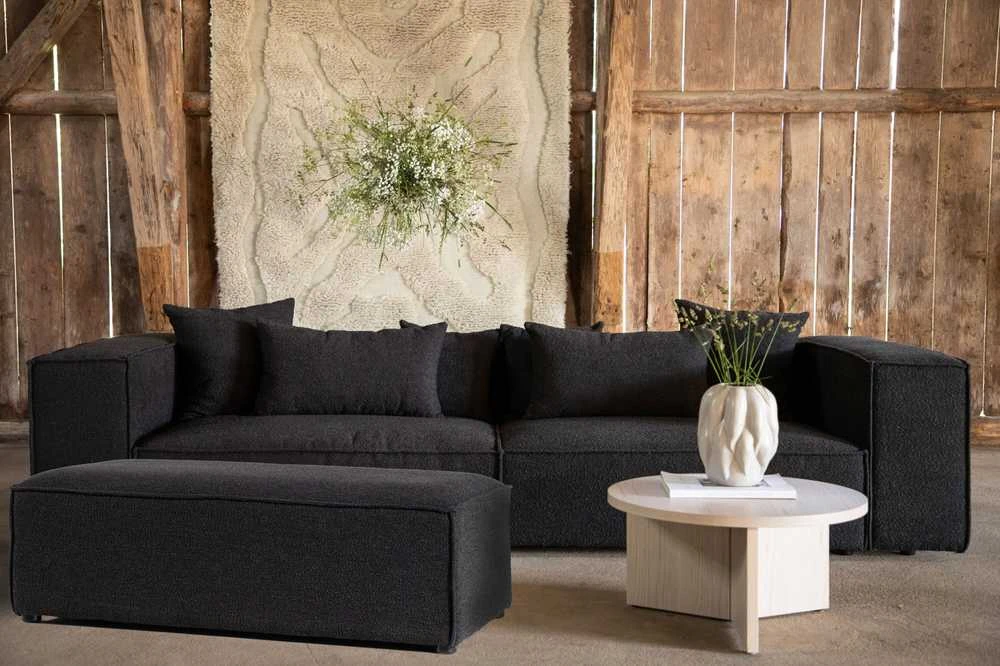 Venture Design Otomano, Gillholmen Pufas, 112x60x37 cm, Juoda