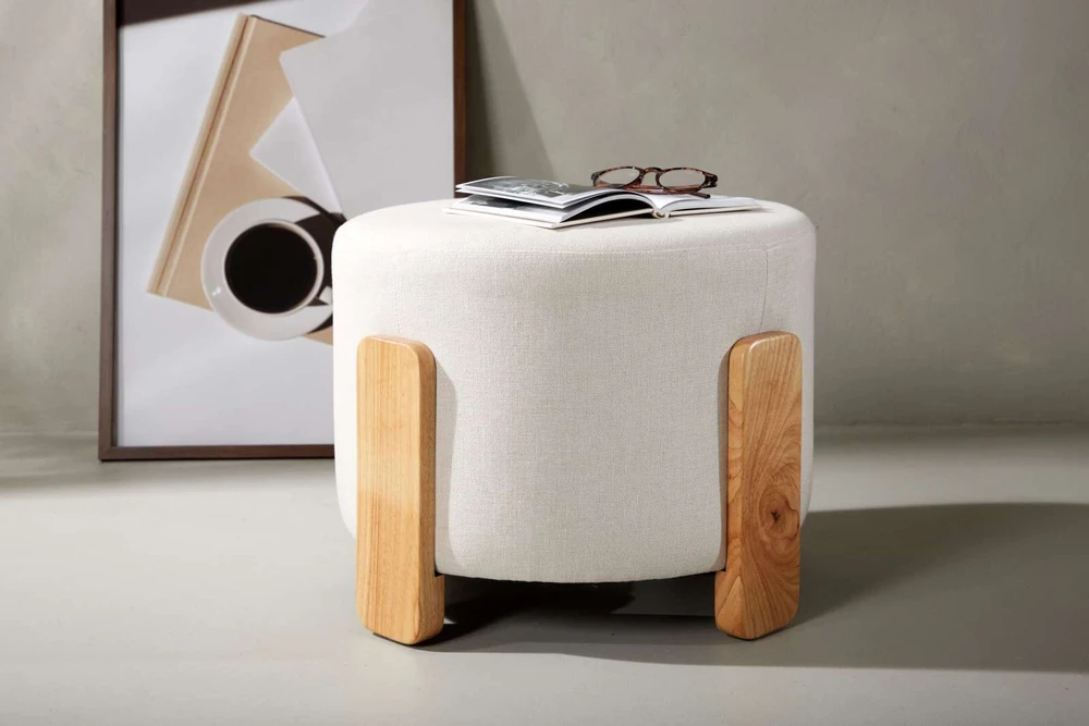 Venture Design Ottomanas/Pufas, Coffey, Baltas
