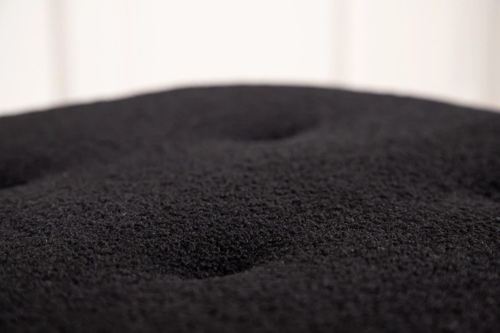 Venture Design Ottomanas/Pufas, Salina, 59x59x40 cm, Juoda