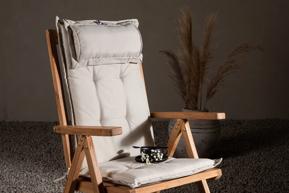 Venture Design Pagalvė su pagalve, 5 padėčių pagalvė, 46x116 cm, baltos spalvos