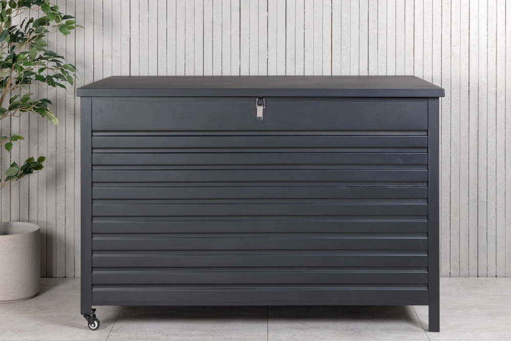 Venture Design Pagalvėlių dėžė Tiana 150x90x101 cm Juoda
