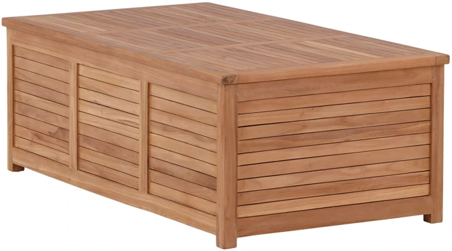 Venture Design Pagalvių dėžė, Trento, 70x130x46 cm, Natūrali, Tikas