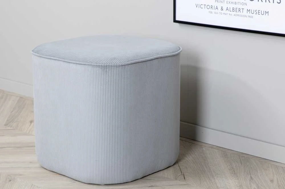 Venture Design Pėdkeltuvas, Piff Pouf, 41x44 cm, Pilka