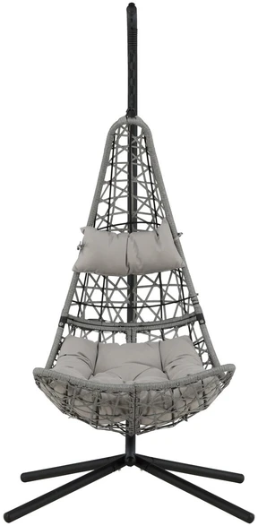 Venture Design Pendanti kėdė, Edinburgas, 132x130 cm, Pilka