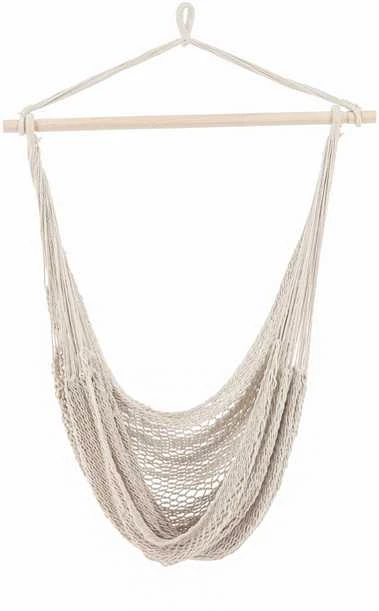 Venture Design Pendanti kėdė, Kalino svajingas audinys, 110x34 cm, baltos spalvos