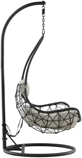 Venture Design Pendanti kėdė, Vide, 95x196x95 cm, Juoda