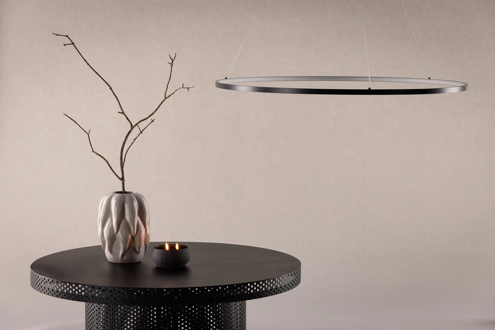 Venture Design Pendelinė lempa, Rödäng x Josefin Lustig, 100x6 cm, Juoda