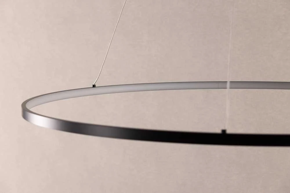 Venture Design Pendelinė lempa, Rödäng x Josefin Lustig, 100x6 cm, Juoda