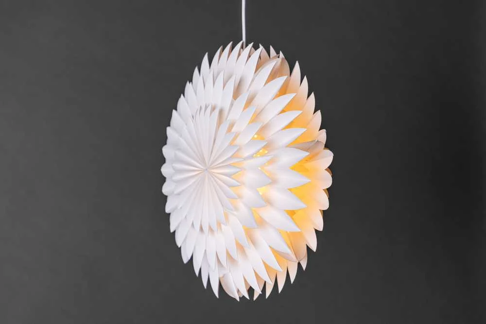 Venture Design Pendelinė lempa, Storlien, 46 cm, Balta