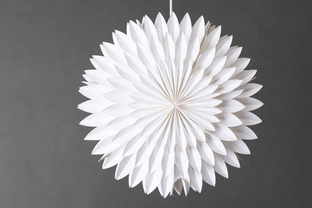 Venture Design Pendelinė lempa, Storlien, 46 cm, Balta