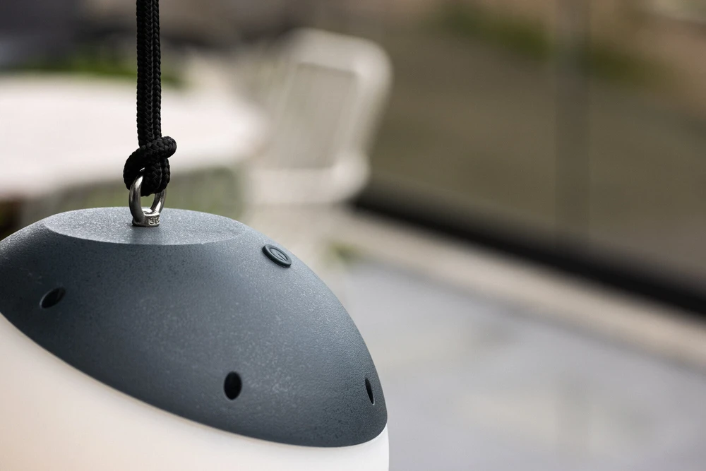 Venture Design Pendentinė lempa, Doris, ø20 cm, juoda