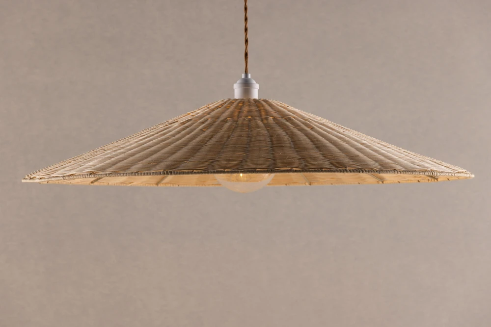 Venture Design Pendentinė lempa, Herrestad, 80x16 cm, Natūrali