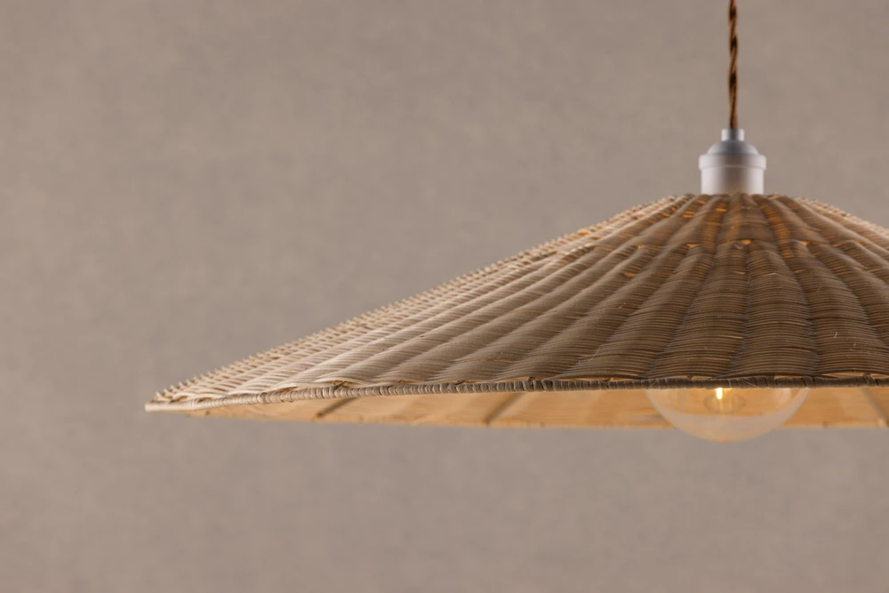 Venture Design Pendentinė lempa, Herrestad, 80x16 cm, Natūrali