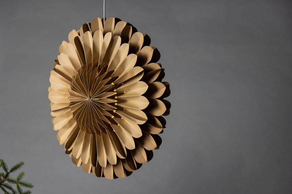 Venture Design Pendentinė lempa, Järvsön, 60 cm, Ruda