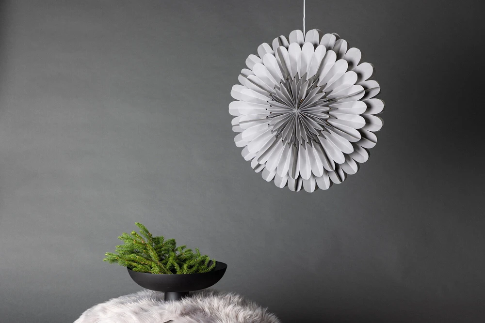 Venture Design Pendentinė lempa, Järvsön ø60, 60 cm, Tamsiai pilka