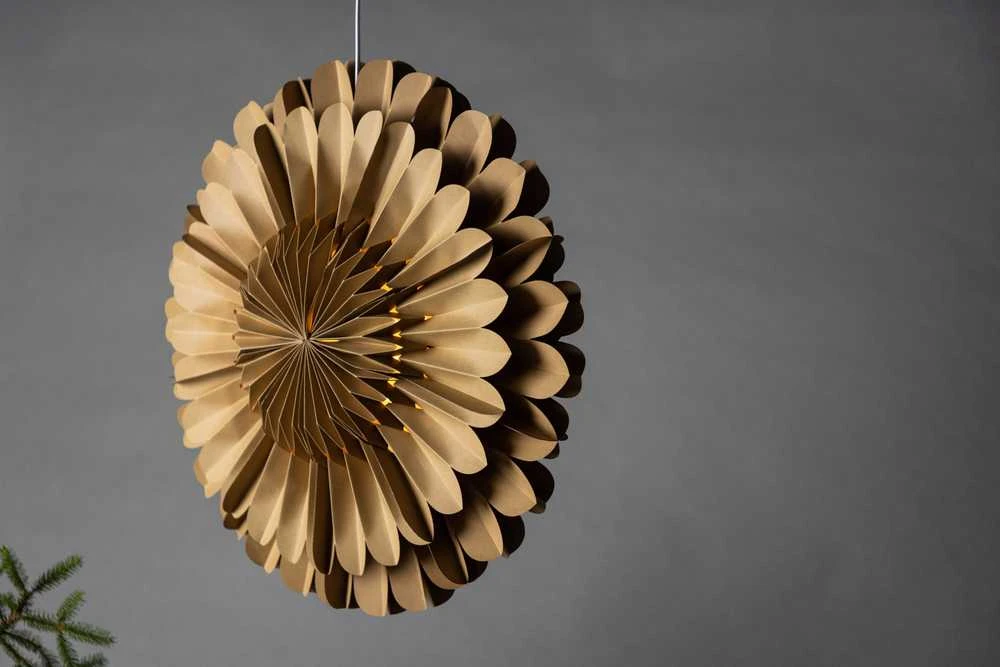 Venture Design Pendentinė lempa, Järvsön, 60 cm, Ruda