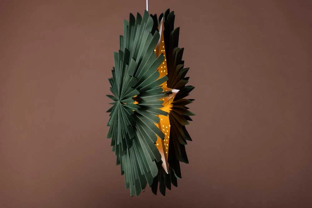 Venture Design Pendentinė lempa, Sälen, 60cm, žalia