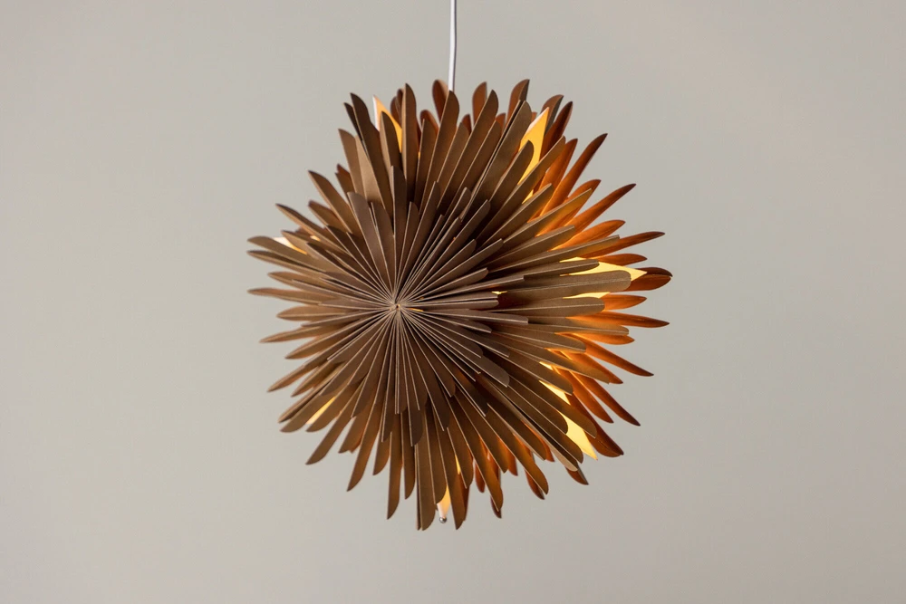 Venture Design Pendentinė lempa, Sälen, 35 cm, Ruda