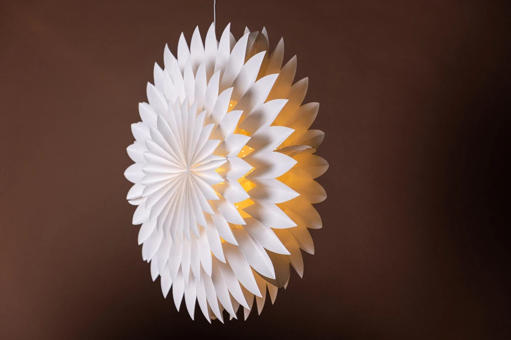 Venture Design Pendentinė lempa, Storlien, 80cm, Balta