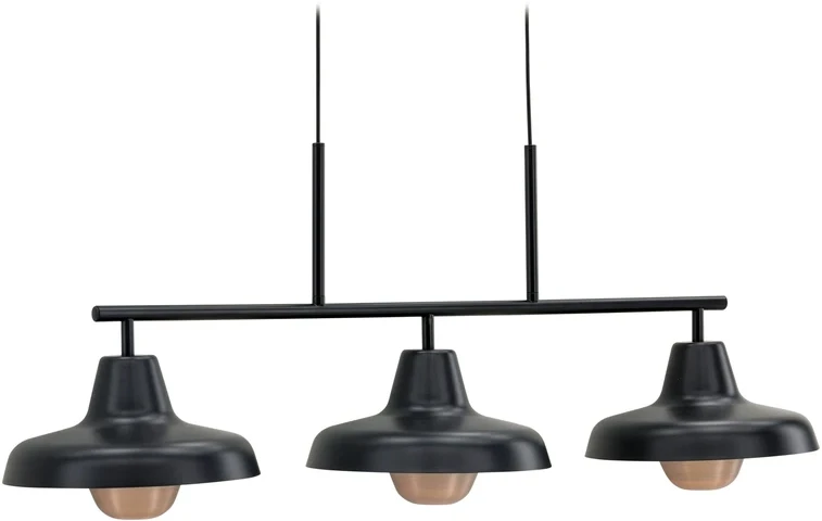 Venture Design Pendentinė lempa, Stöten, 48x112 cm, Juoda