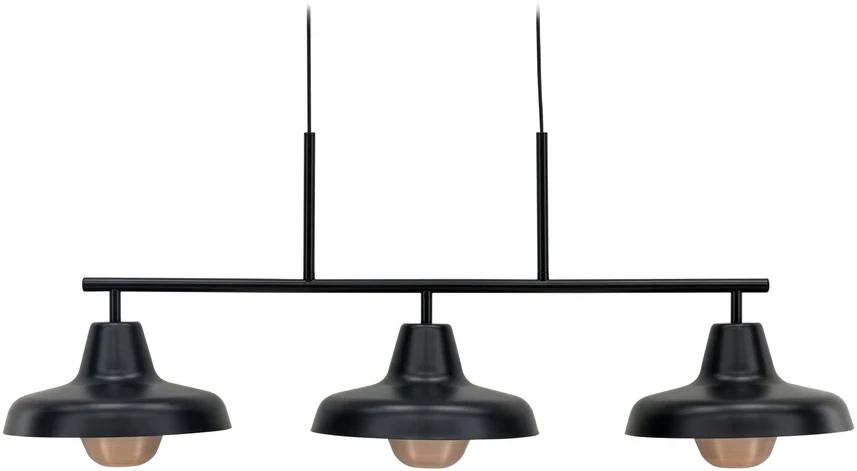 Venture Design Pendentinė lempa, Stöten, 48x112 cm, Juoda