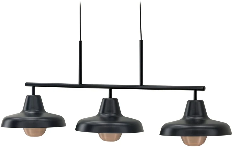Venture Design Pendentinė lempa, Stöten, 48x112 cm, Juoda