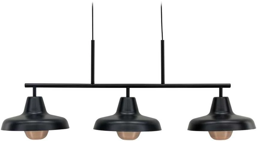 Venture Design Pendentinė lempa, Stöten, 48x112 cm, Juoda
