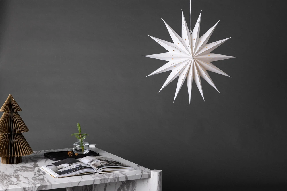 Venture Design Pendentinis žibintas, Lindvallen, 60cm, Balta