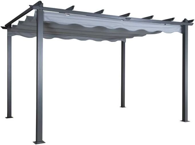 Venture Design Pergola, Lazio, 295x245x395 cm, Pilka