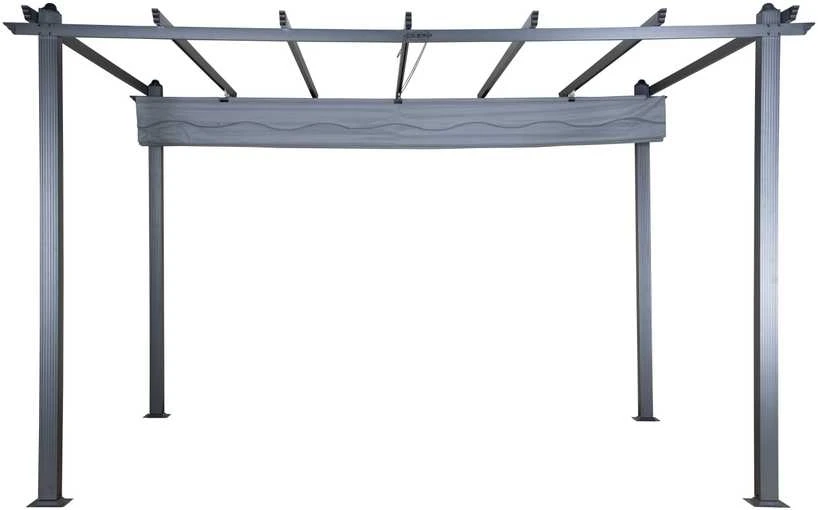 Venture Design Pergola, Lazio, 295x245x395 cm, Pilka