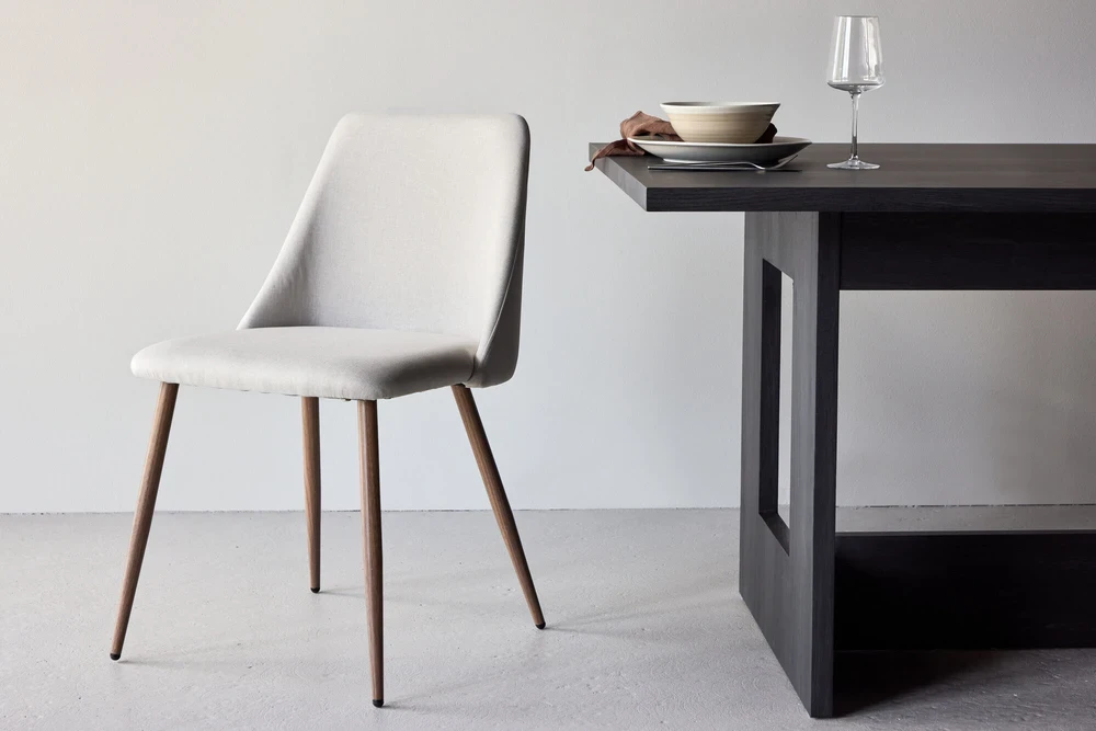 Venture Design Pietų kėdė, Nakties 2 paketai, kreminė