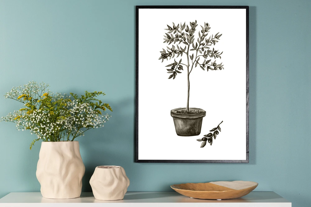 Venture Design Plakatas, alyva, 30x40 cm, žalias