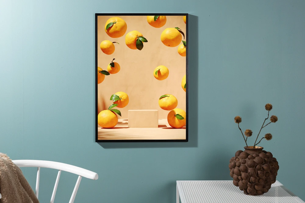 Venture Design Plakatas, Citrinos, 21x30 cm, kreminė